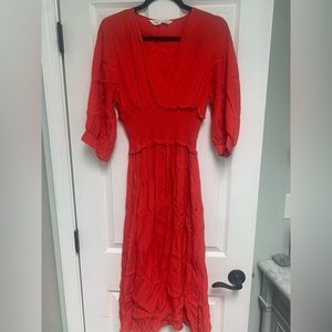 Red Zara Dress